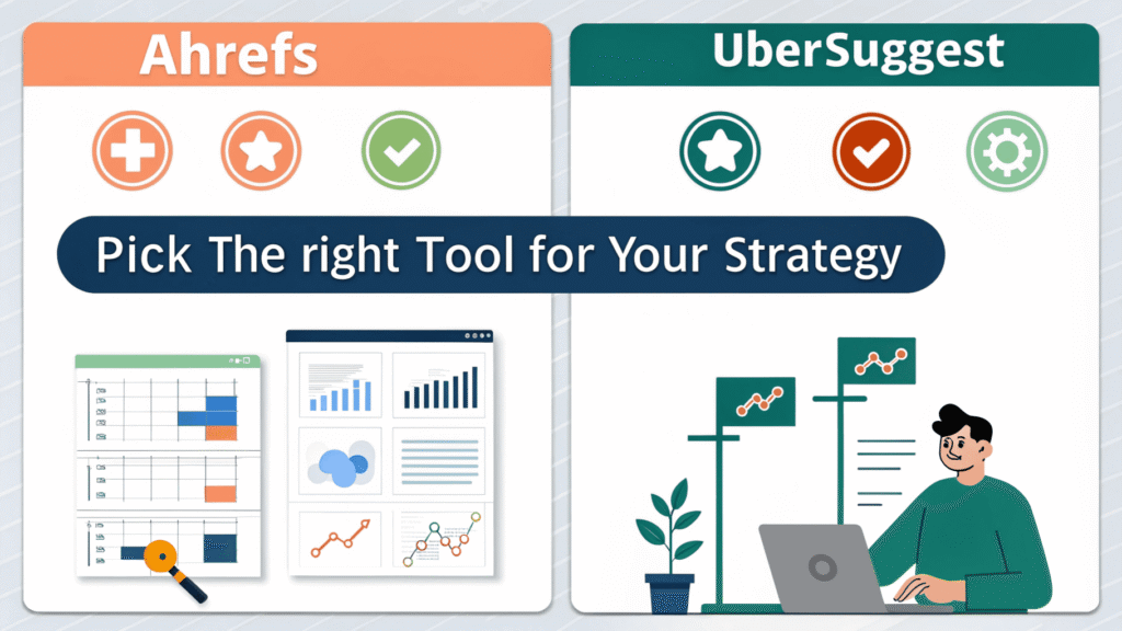 Ahrefs vs Ubersuggest – Pick the Right Tool for Your Strategy