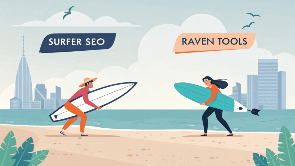 Surfer SEO vs Raven Tools – Find Your Ideal Keyword Tool in 2026