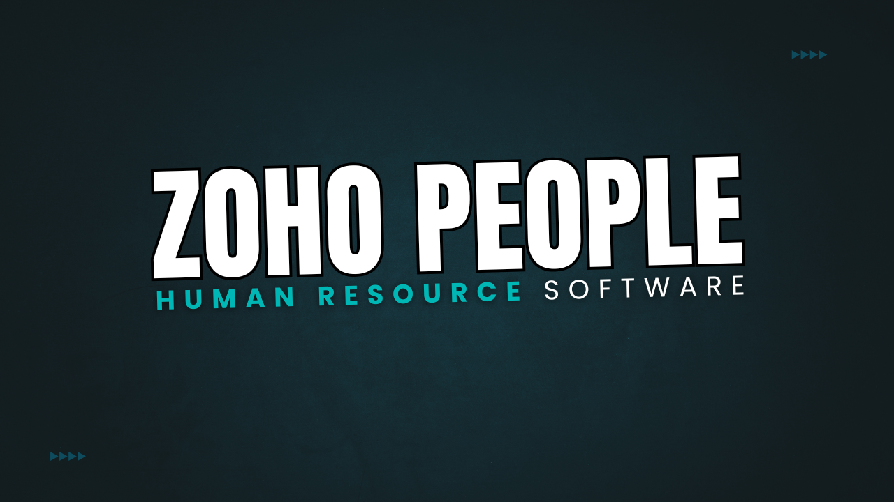 Zoho People: Cloud-Based HR Software for Workforce Management