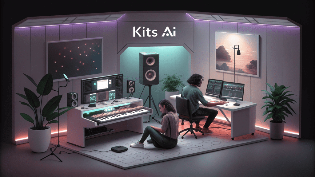 Kits AI Create Studio-Quality AI Music with Voice Models and Mixing Tools