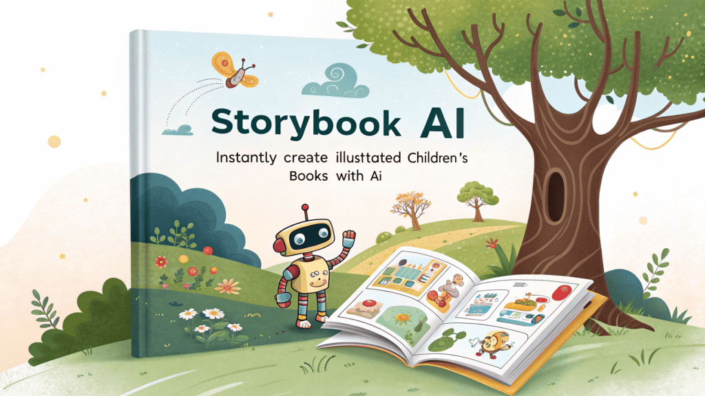 StoryBook AI Instantly Create Illustrated Children’s Books with AI