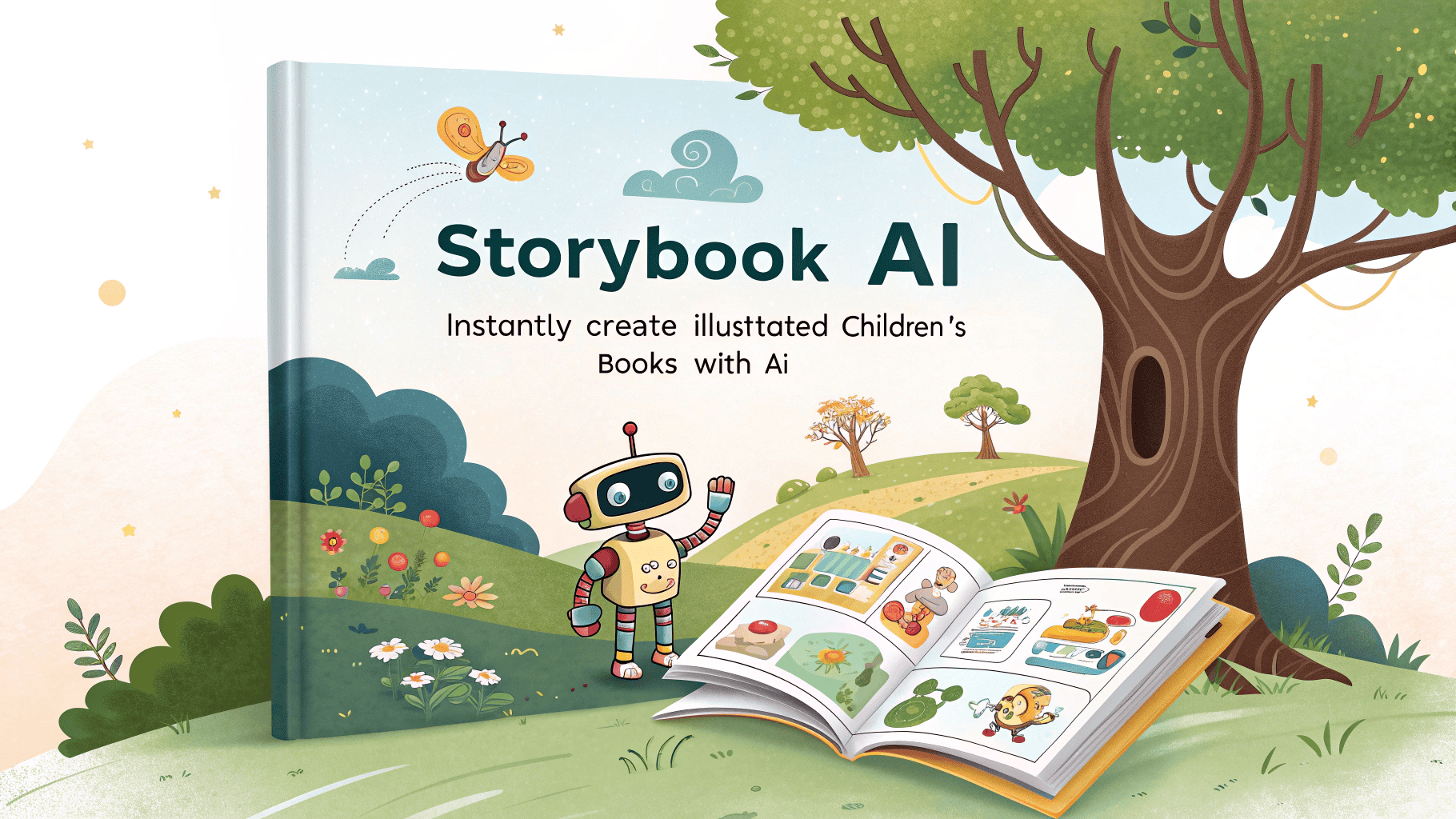 StoryBook AI Instantly Create Illustrated Children’s Books with AI