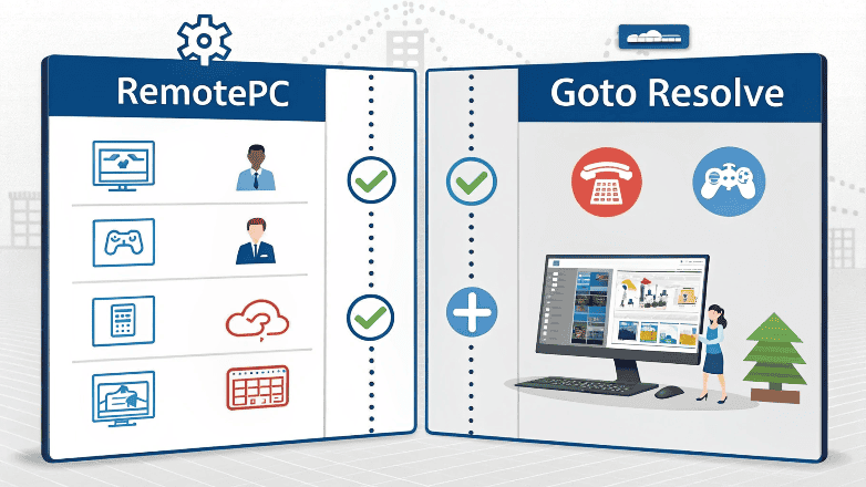 RemotePC vs GoTo Resolve