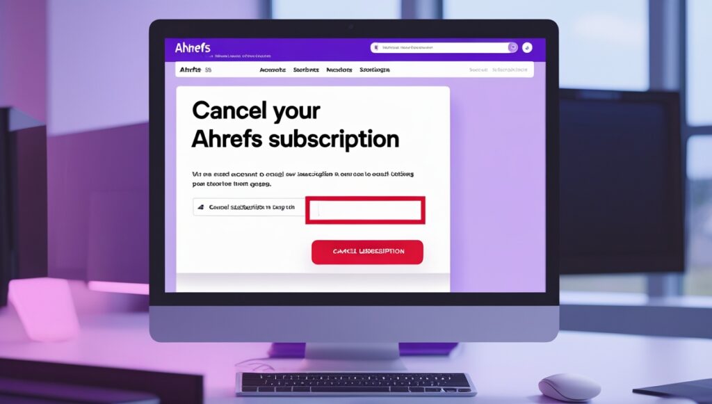 How to Cancel Your Ahrefs Subscription