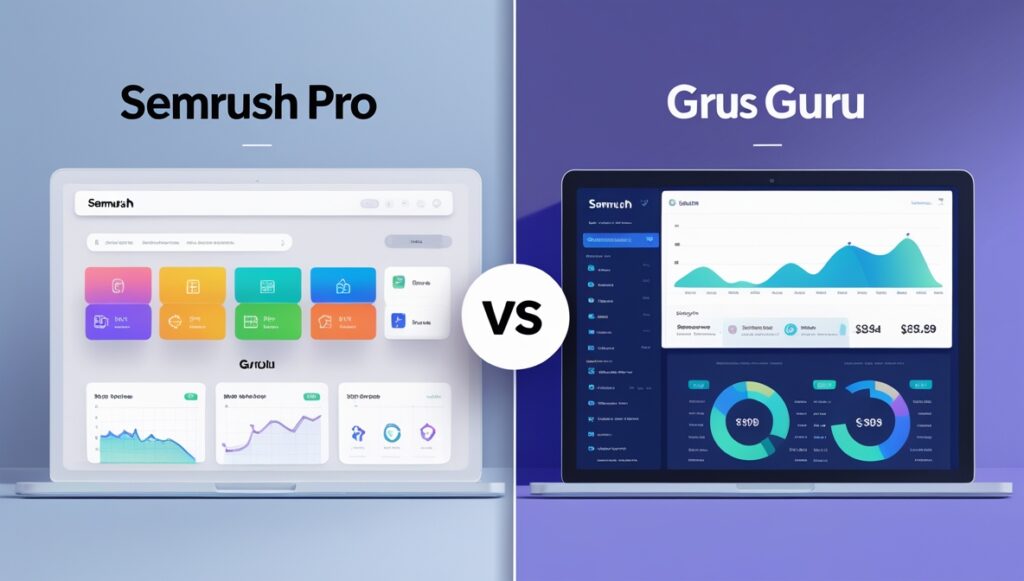 Semrush Pro vs Guru – Complete Comparison By Ray Jones Digital