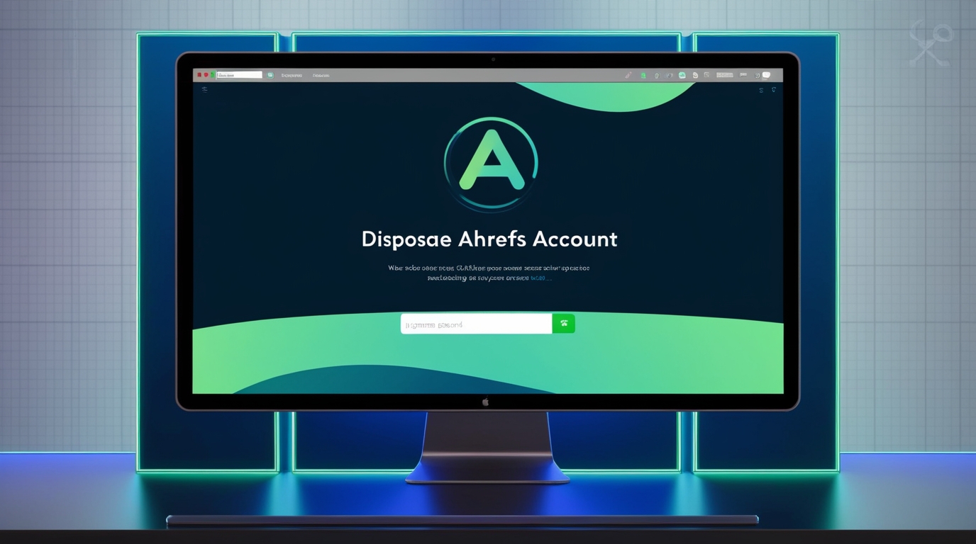 Disposable Ahrefs Account