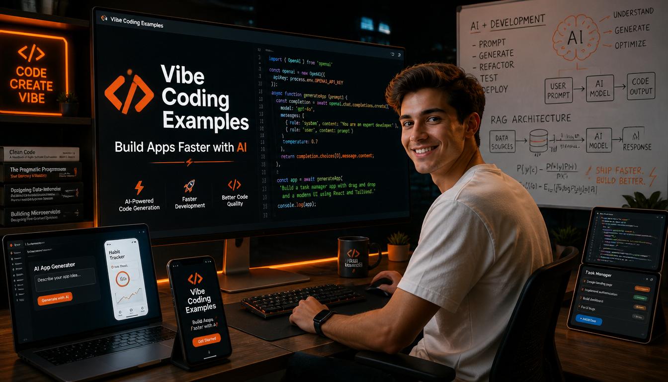 Vibe Coding Examples Build Apps Faster with AI